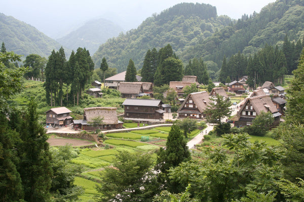 Ainokura Village in Gokayama, near Shirakawago