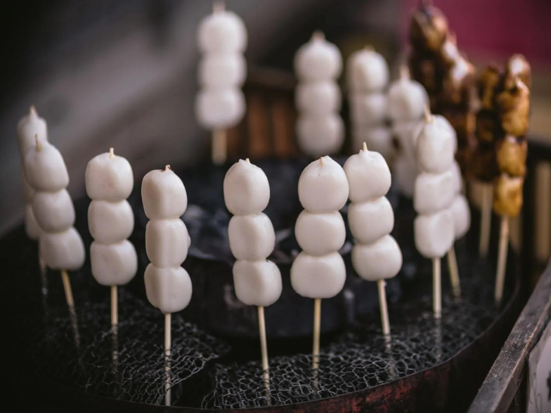 japan festival food dango