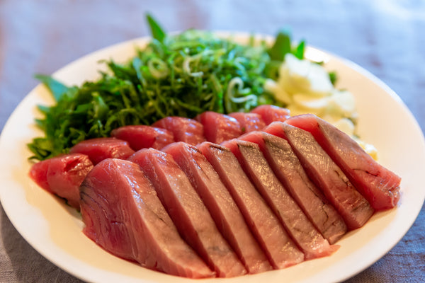 Fresh and premium spring bonito or hatsugatsuo