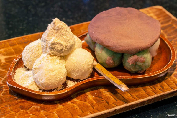 Dango at a dango specialty shop