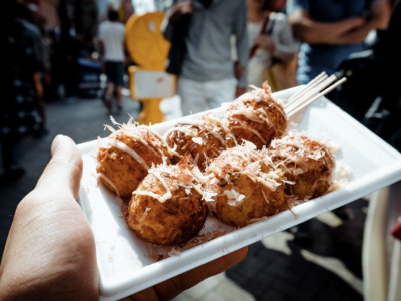 takoyaki Japanese snack