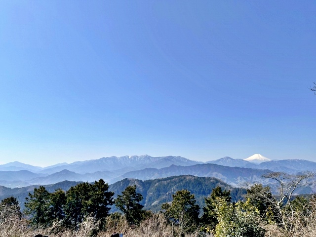 View from Takaosan, Tokyo