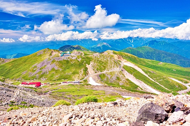 Mount Norikura offers high elevations with minimal climbing.