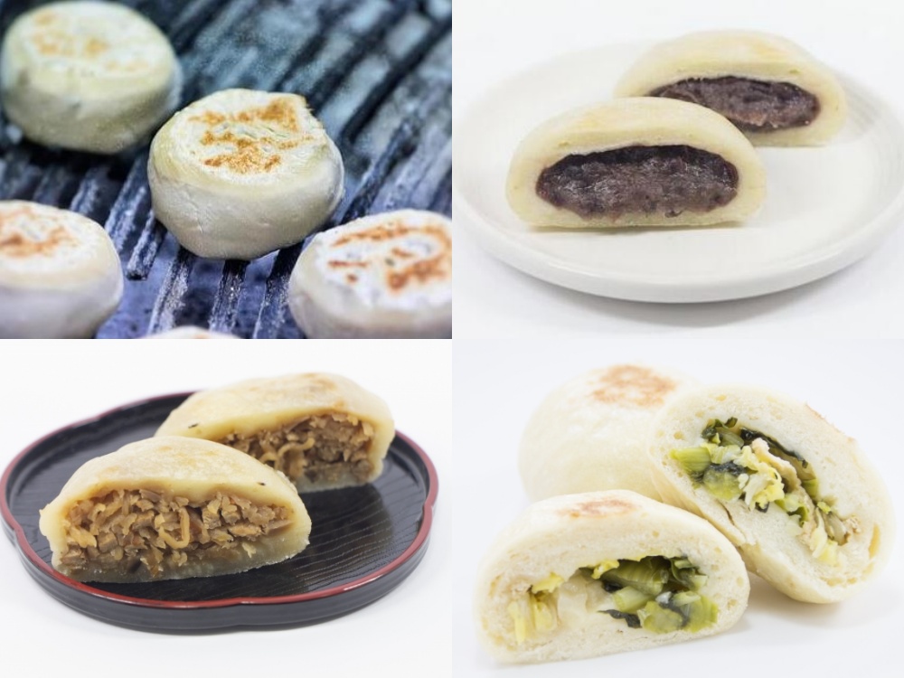 Oyaki comes in all kind of flavours, from savoury to sweet