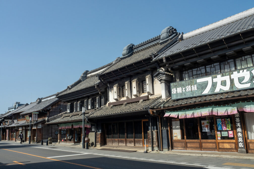 Traditional Edo-period buildings in Kawagoe