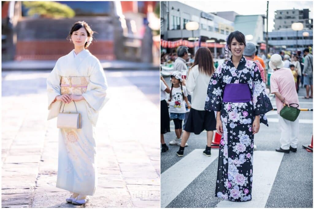 Kimono and yukata