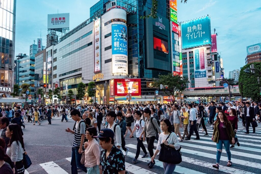 Shibuya crossing, Tokyo