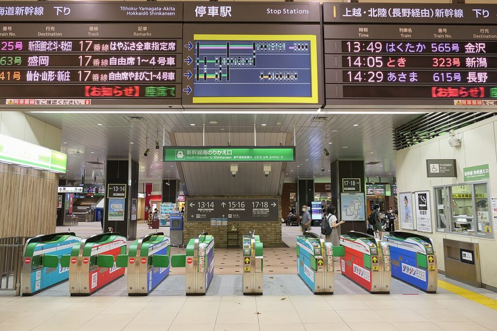 JR Omiya Station Shinkansen South Transfer