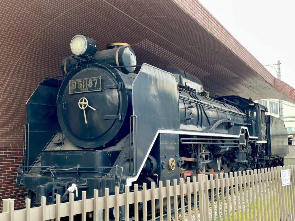 Steam Locomotive at Omiya, Saitama, Japan