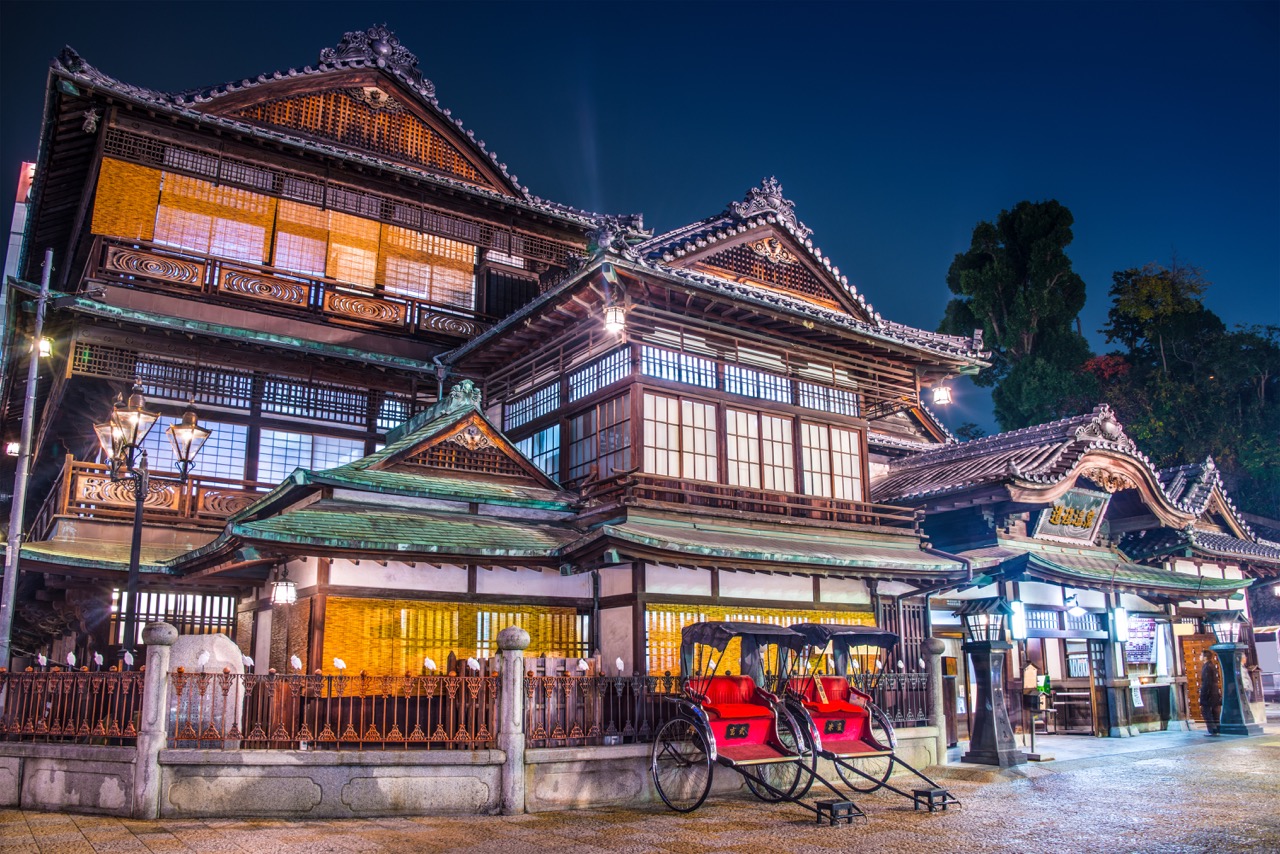Dogo Onsen, a popular bathhouse in Japan