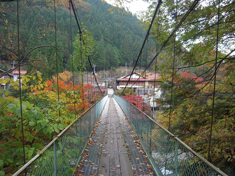 Suspension bridge_Mitarai Valley