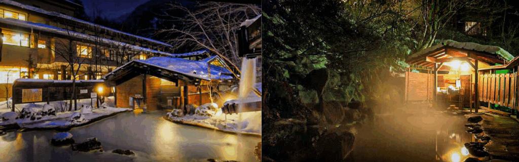 Relax in the famous onsen waters of Nagano. | © Welcome Center MATSUMOTO