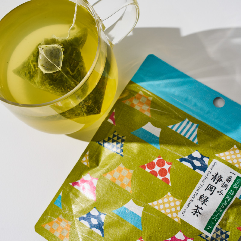 和風包裝 初摘靜岡綠茶茶包