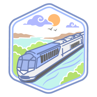 16 Kintetsu Stamp [Coloured]
