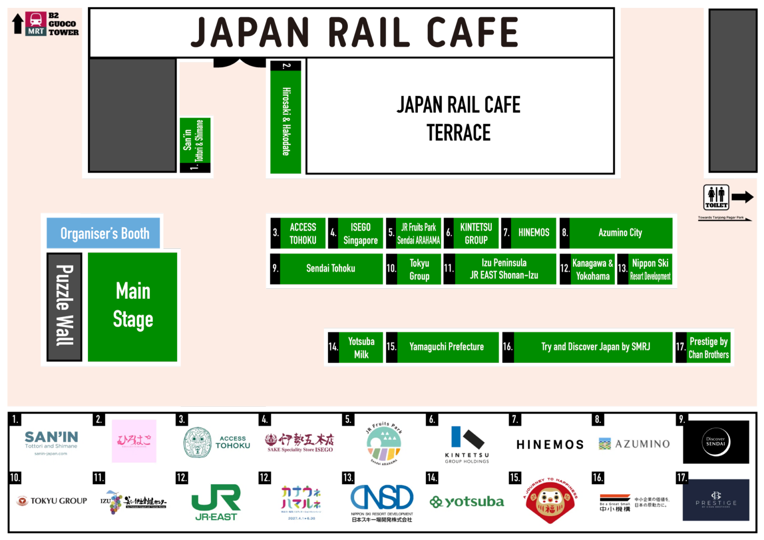 TJRF Map Layout